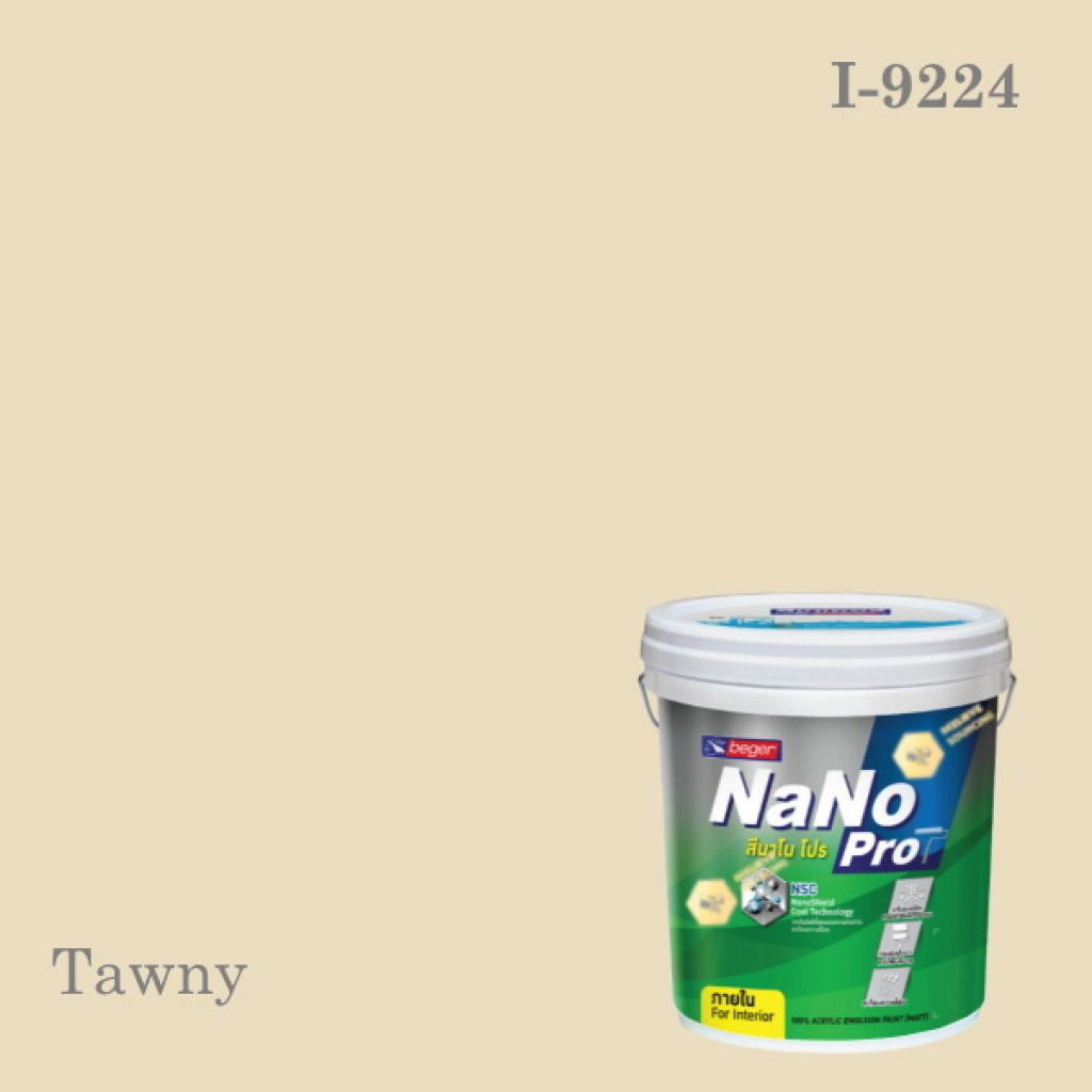นาโนโปร สีน้ำอะครีลิก I-9224 (Tawny)