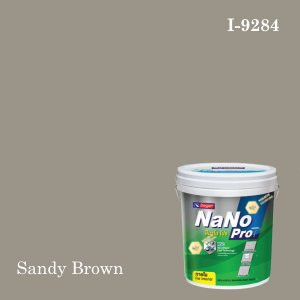 นาโนโปร สีน้ำอะครีลิก I-9284 (Sandy Brown)