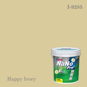 นาโนโปร สีน้ำอะครีลิก I-9285 (Happy Ivory)
