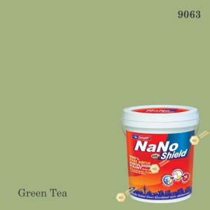  สีน้ำอะครีลิก 9063 นาโนโปร ชิลด์ (Green Tea)
