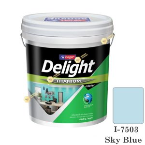 I-7503 ดีไลท์ เบเยอร์ สีน้ำอะคริลิก-ด้าน ภายใน-5gl.
