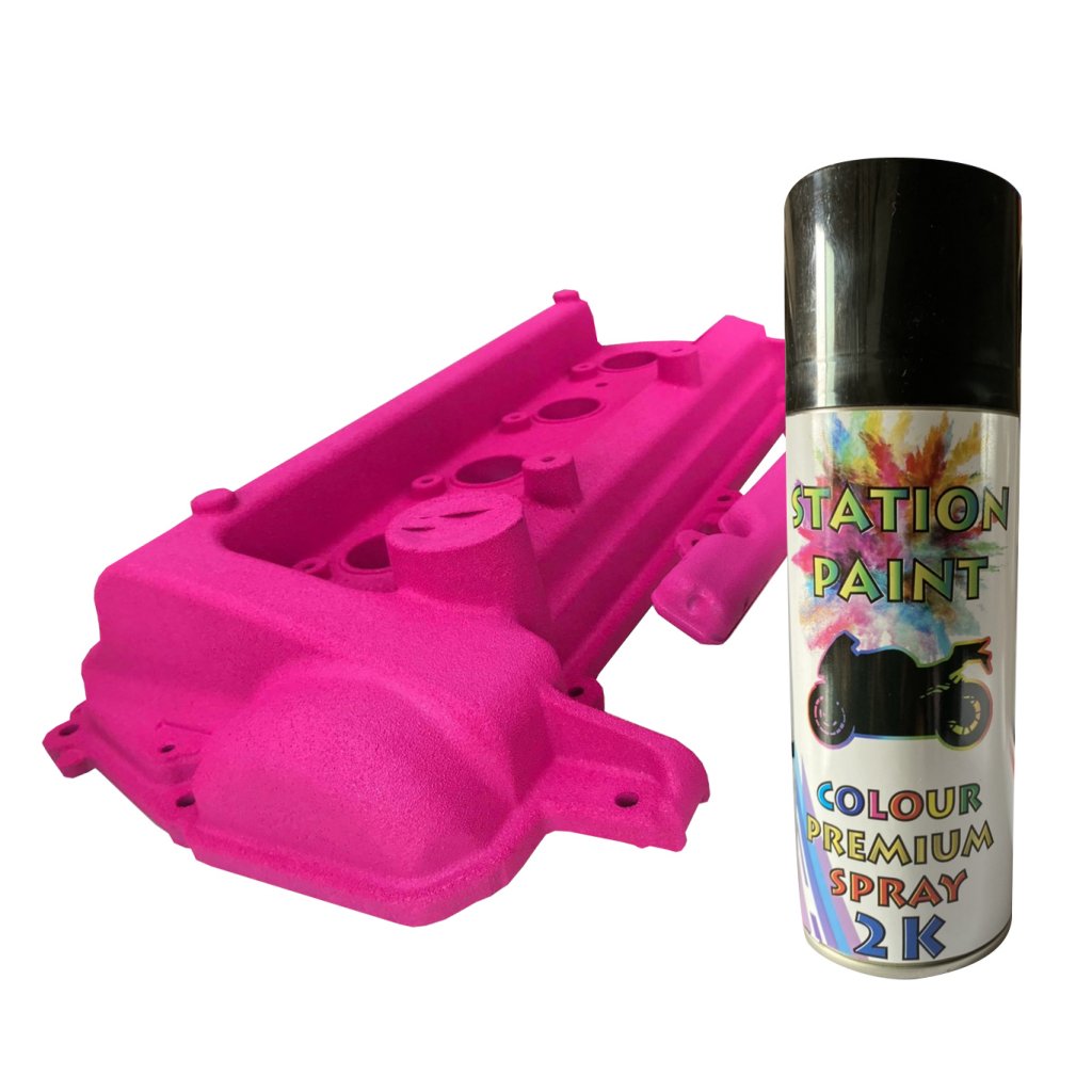 สีสเปรย์ยิงทรายTexture ผิวขรุขระ-สีชมพู (Pink)