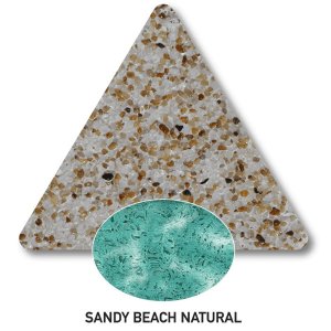 หินควอทซ์ Sandy Beach Natural