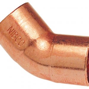 ข้อต่องอ 45 องศา ท่อทองแดง 1-1/8 นิ้ว นิปโก NIBCO (NBCO-SCE-45-118)
