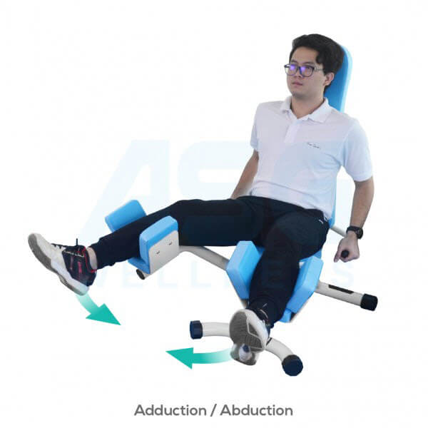 เครื่องออกกำลังกาย สำหรับผู้สูงอายุ บริหารต้นขา สะโพก Adduction / Abduction - Image 3
