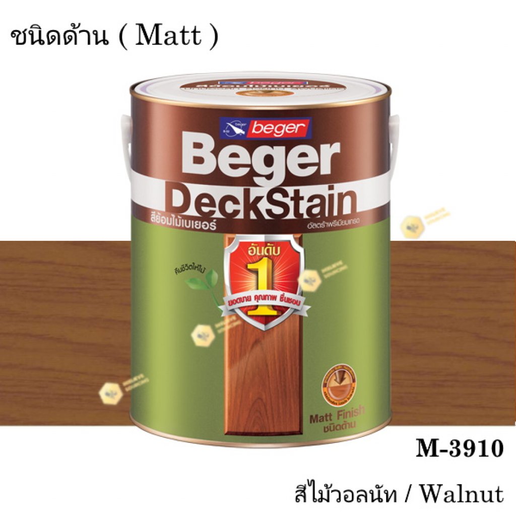 เบเยอร์ เดคสเตน สีย้อมพื้นไม้ ชนิดด้าน M-3910 (1gl.)