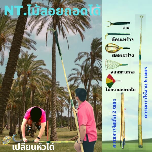 NT LADDER ไม้สอย ถอดได้