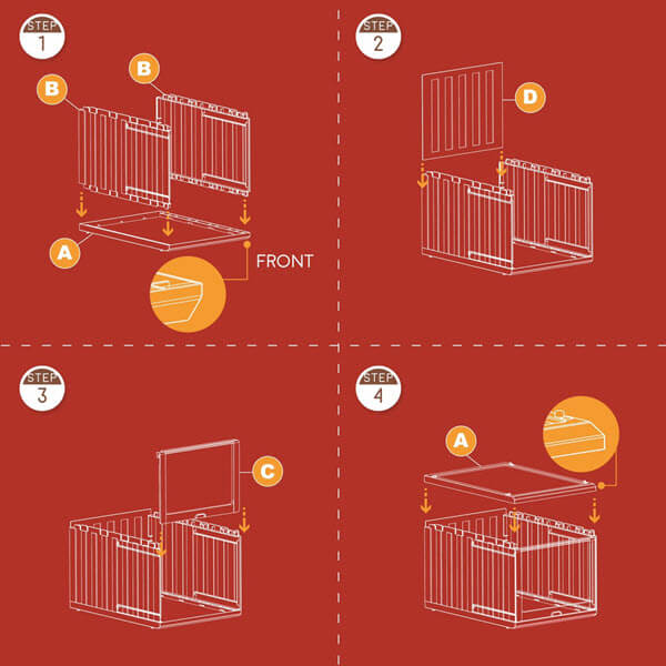กล่องรองเท้า Ide’e Container Shoe Box ver 4 รุ่น PN3143 - Image 6