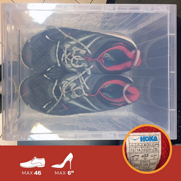 กล่องรองเท้า Ide’e Container Shoe Box ver 4 รุ่น PN3143 - Image 4