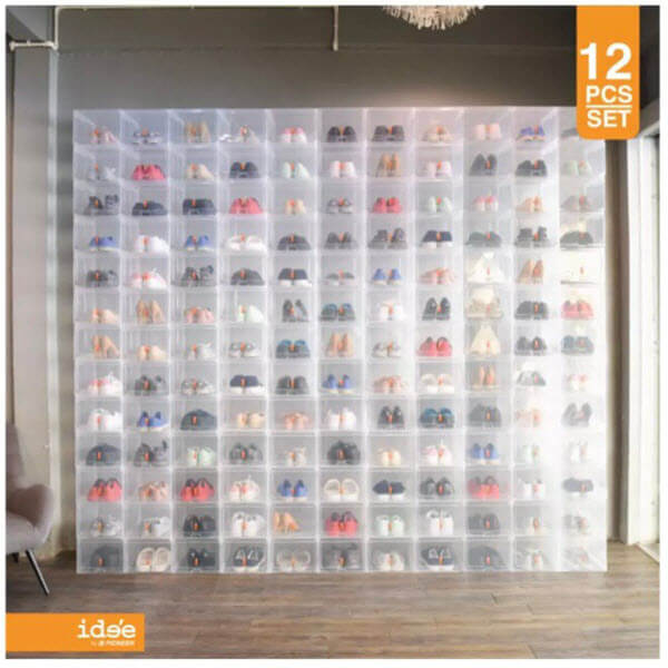 กล่องรองเท้า Ide’e Container Shoe Box ver 4 รุ่น PN3143 - Image 3