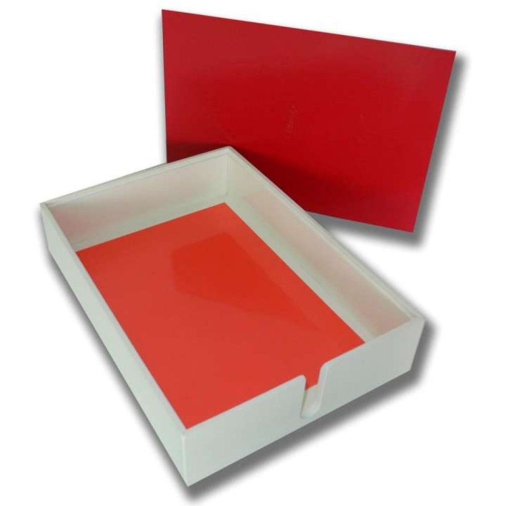 RELUX กล่องไม้ใส่กระดาษ MDF-707C A4/F4