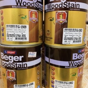 สีย้อมไม้ เบเยอร์ wood stain ทาผนัง beger 1 kg รหัส G-19xx
