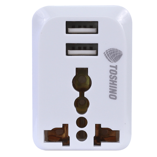 Toshino ปลั๊กแปลงรุ่น PU-E Travel Adapter