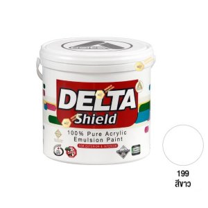 Delta Shield สีน้ำอะครีลิค 199 White-1gl.