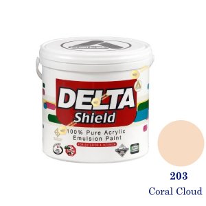 Delta Shield สีน้ำอะครีลิค 203 Coral Cloud-1gl.