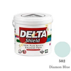 Delta Shield สีน้ำอะครีลิค 502 Diamon Blue-1gl.