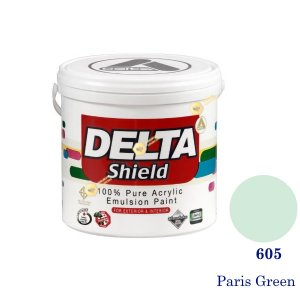 Delta Shield สีน้ำอะครีลิค 605 Paris Green-1gl.