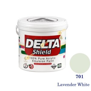 Delta Shield สีน้ำอะครีลิค 701 Lavender White-1gl.