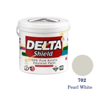 Delta Shield สีน้ำอะครีลิค 702 Pearl White-1gl.