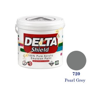 Delta Shield สีน้ำอะครีลิค 720 Pearl Grey-1gl.