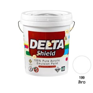 Delta Shield สีน้ำอะครีลิค 199 White-5gl.