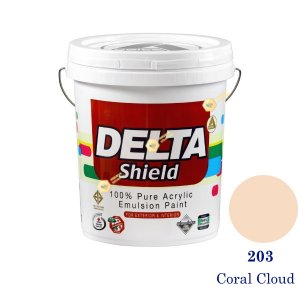Delta Shield สีน้ำอะครีลิค 203 Coral Cloud-5gl.
