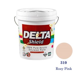 Delta Shield สีน้ำอะครีลิค 310 Rosy Pink-5gl.