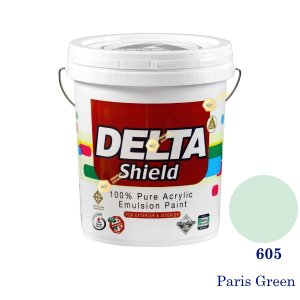 Delta Shield สีน้ำอะครีลิค 605 Paris Green-5gl.