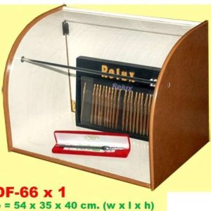 RELUX ตู้โชว์-ตู้เก็บของ ฝาเปิดอยู่ด้านหลัง MDF-66x1