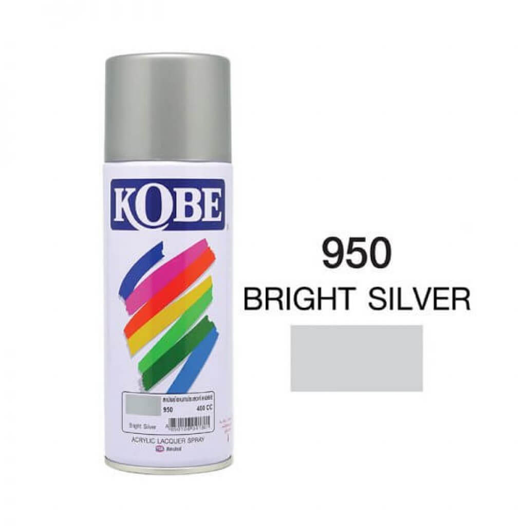 KOBE สเปรย์อเนกประสงค์ 950 Bright Silver