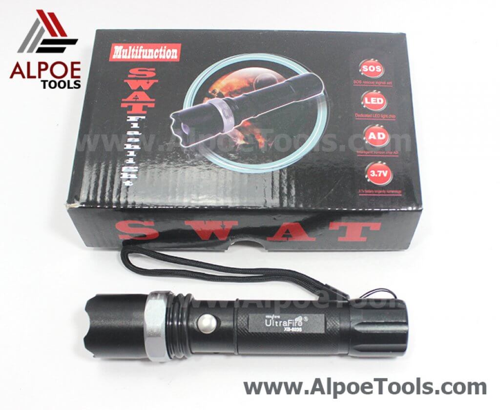 ไฟฉายชาร์ต พร้อมกระบองยาว รุ่นXB-8235