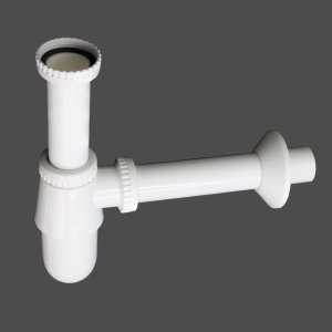 DONMARK ท่อน้ำทิ้งแบบกระปุก PVC สีขาว D05