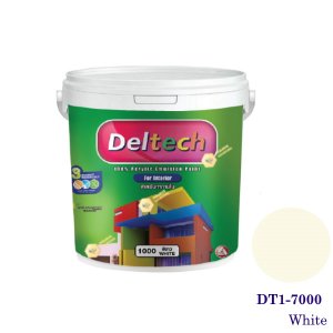 Deltech สีทาฝ้า DT1-7000 White-1gl.