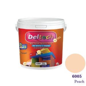 Deltech สีน้ำอะครีลิคภายนอก 6005 Peach-1gl.