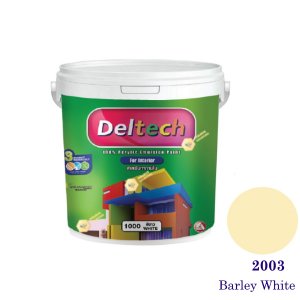 Deltech สีน้ำอะครีลิคภายใน 2003 Barley White-1gl.