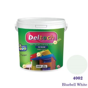 Deltech สีน้ำอะครีลิคภายใน 4002 Bluebell White-1gl.