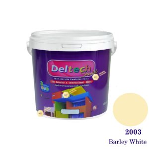 Deltech สีน้ำอะครีลิคกึ่งเงา SG-2003 Barley White-1gl.