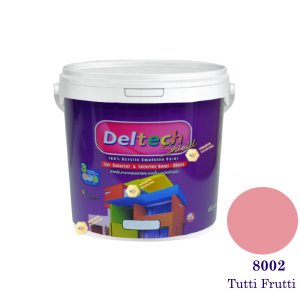 Deltech สีน้ำอะครีลิคกึ่งเงา SG-8002 Tutti Frutti-L (สีเข้ม)