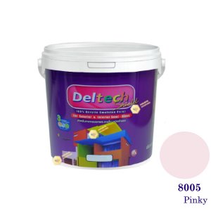 Deltech สีน้ำอะครีลิคกึ่งเงา SG-8005 Pinky-L (สีเข้ม)