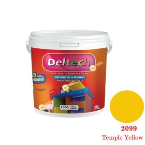 แม่สี Deltech 2099 Temple Yellow-1gl.