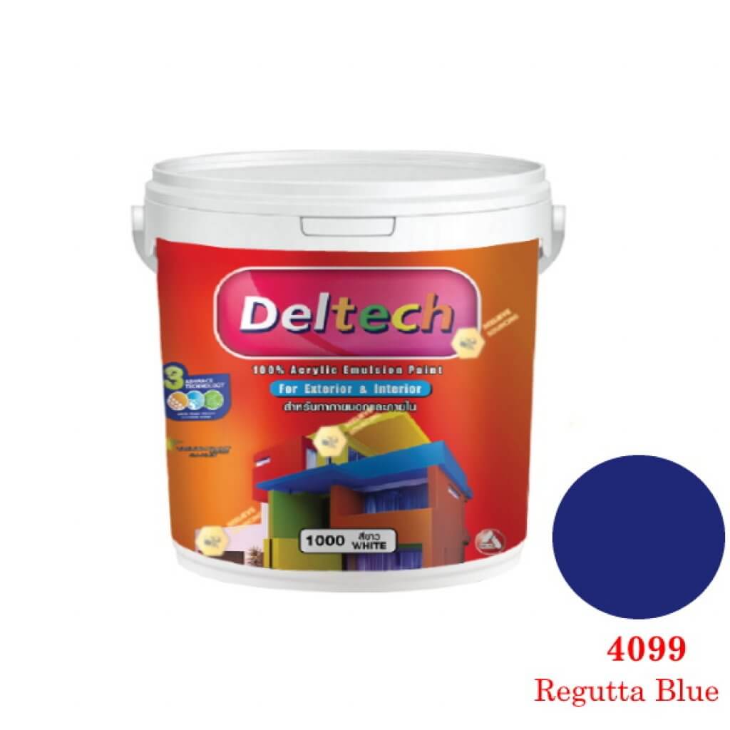 แม่สี Deltech 4099 Regutta Blue-1gl.