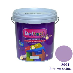 Deltech สีน้ำอะครีลิคกึ่งเงา SG-8001 Autumn Sedum-L (สีเข้ม)