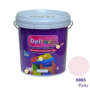Deltech สีน้ำอะครีลิคกึ่งเงา SG-8005 Pinky-L (สีเข้ม)