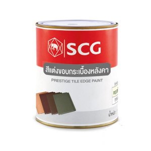 สีแต่งขอบกระเบื้องเพรสทีจ ช็อคโก้ บราวน์ SCG