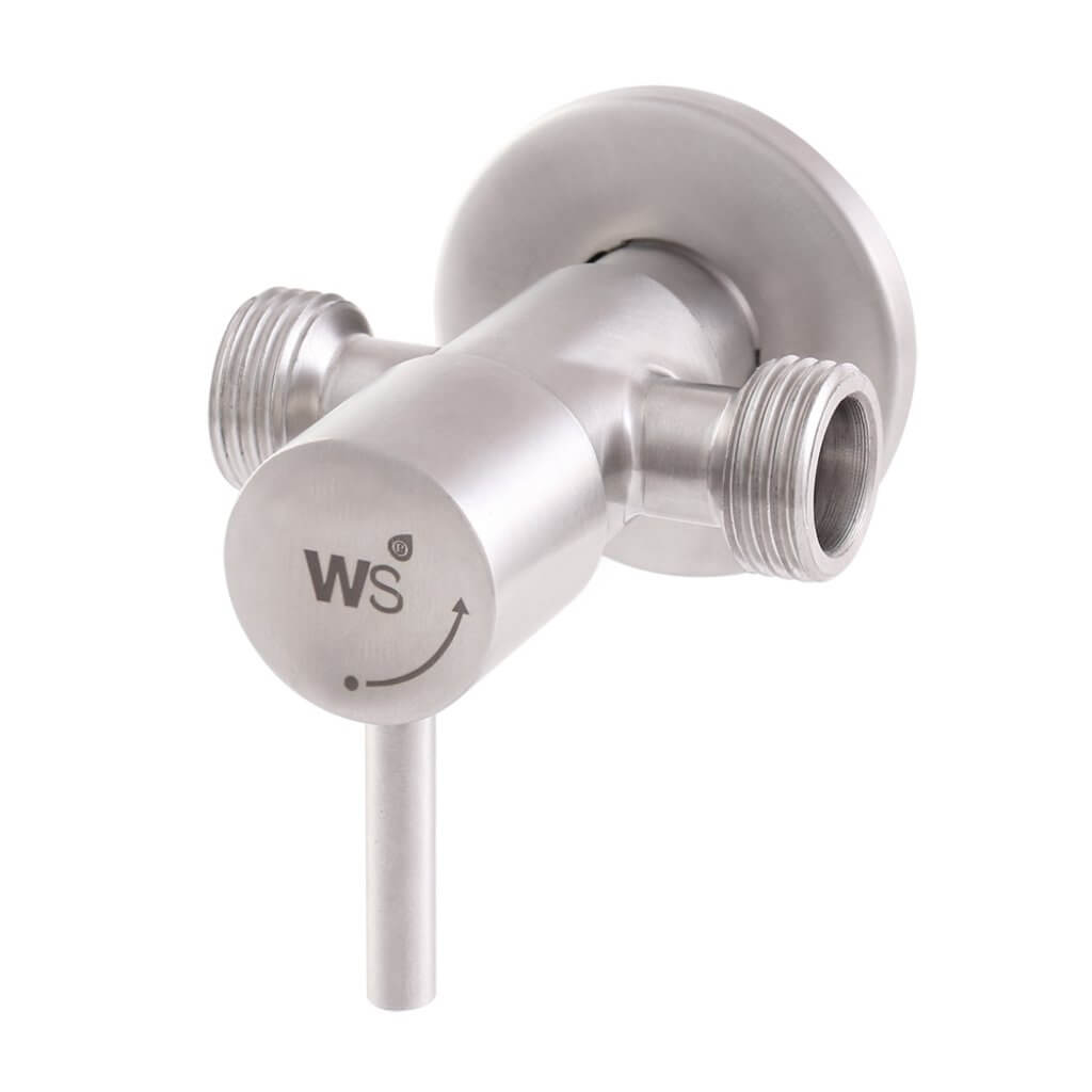 WS-0314 สต๊อปวาล์วแบบ 2 ทาง ขนาด 1/2 นิ้ว (4 หุน) รุ่น Wang