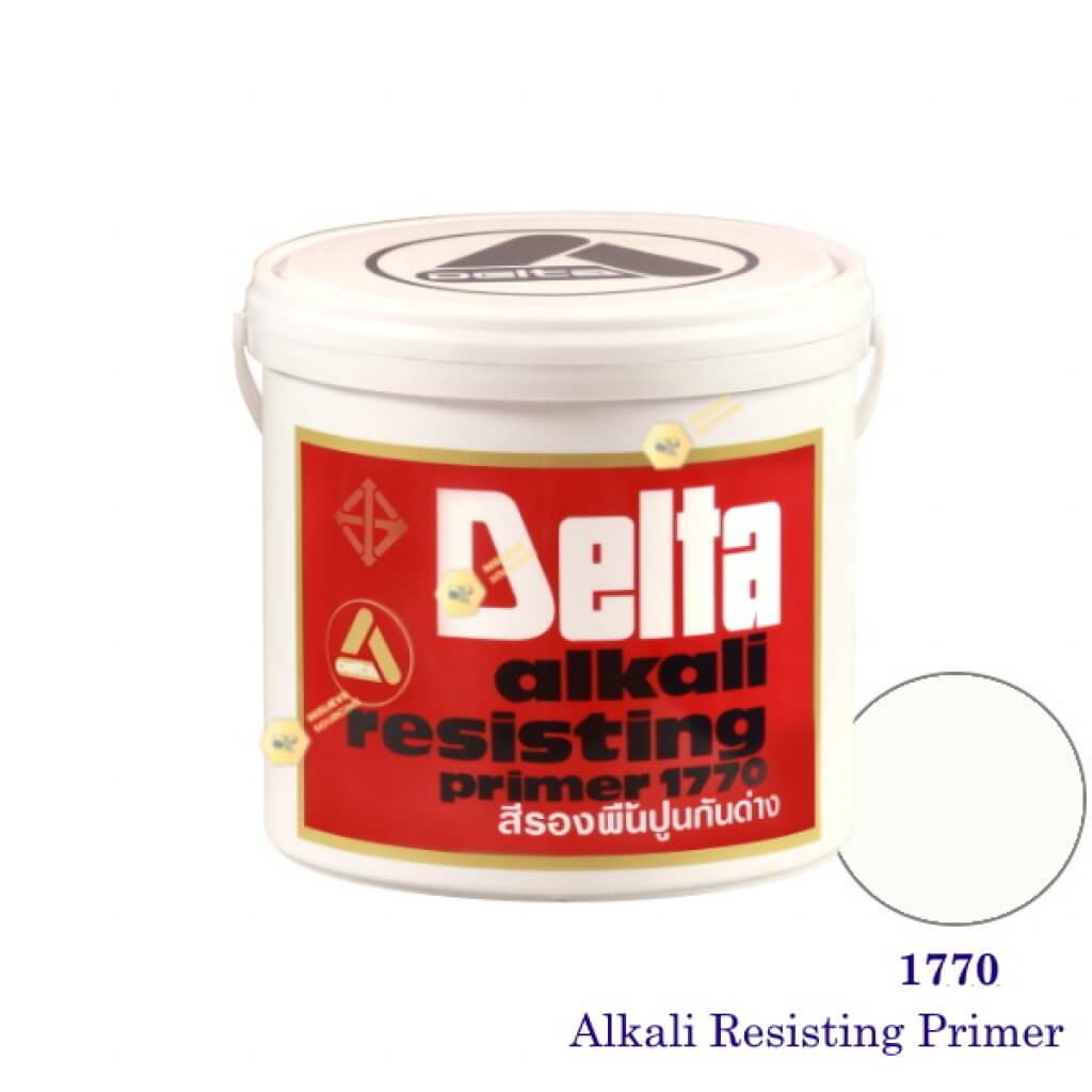 เดลต้า สีรองพื้นปูนใหม่ 1770 Alkali Resisting Primer-1gl