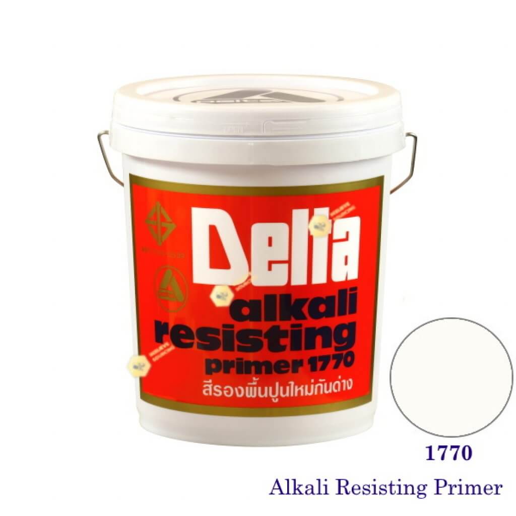 เดลต้า สีรองพื้นปูนใหม่ 1770 Alkali Resisting Primer-5gl