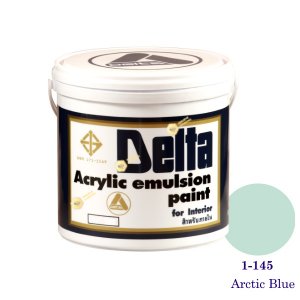 เดลต้า สีน้ำอะครีลิคภายใน 1-145 Arctic Blue 1gl.
