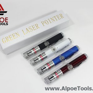 Laser Pointer สีเขียว ไฟแรงสูง แบบชาร์ต