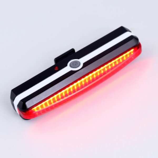 RAYPAL ไฟจักรยาน LED แบบชาร์ต USB ไฟท้าย สีแดง รุ่น RPL-2266 (สีดำ)